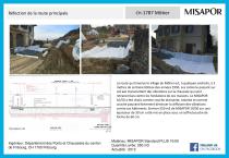 Liste de référence de chantier remblai allégé MISAPOR en construction routière - 11