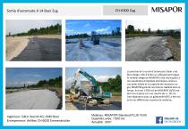 Liste de référence de chantier remblai allégé MISAPOR en construction routière - 5