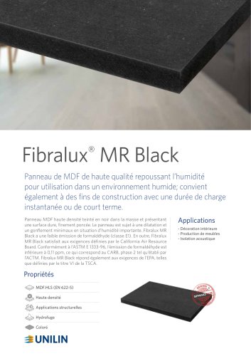 Fibralux®  MR Black