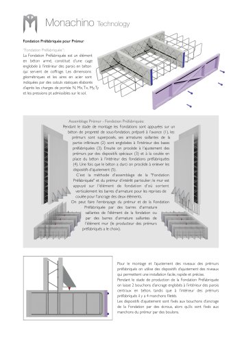 Fondation Préfabriquée pour Prémur