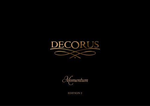 DECORUS MOMENTUM EDITION 2