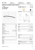 CIRCUS oval S1600 v2 DALI 100-277V