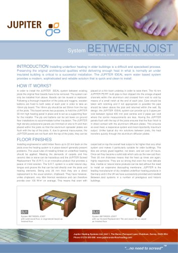 System BETWEEN JOIST