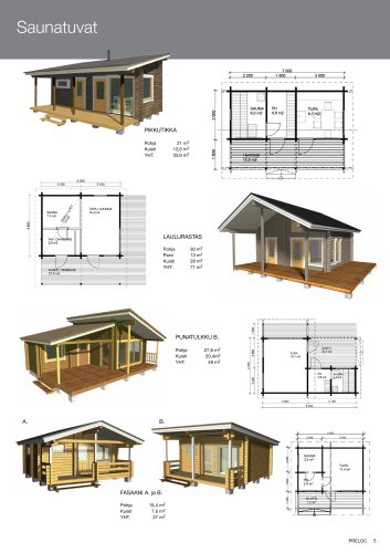 Transportables Blockhaus