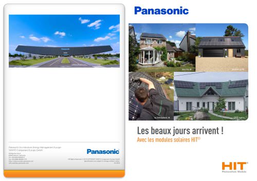 Panasonic Solar Technical Brochure