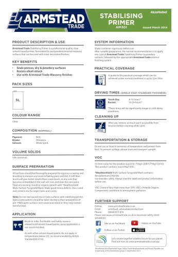 Armstead Trade Stabilising Primer