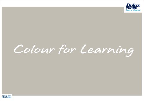 Colour For Learning