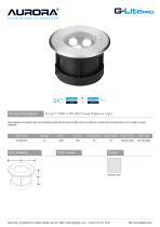 Encastré de sol piétons IP67 LED 3,5 W