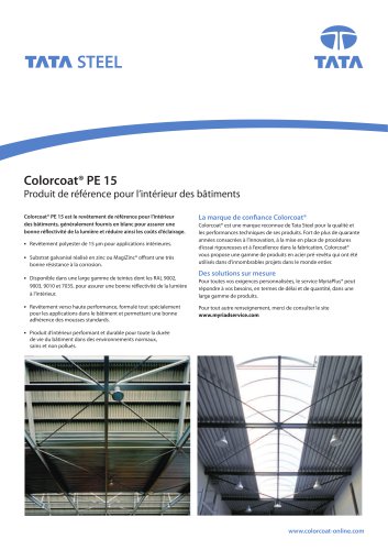 Colorcoat® PE 15