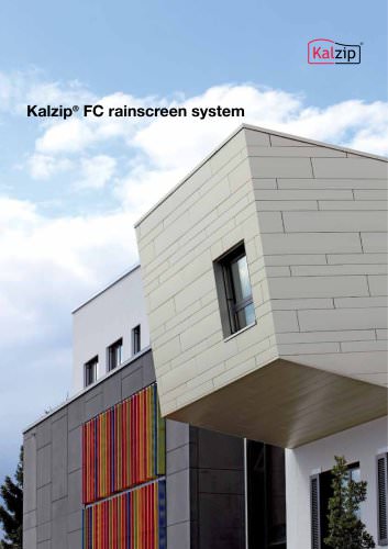 Kalzip FC rainscreen system