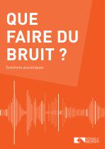 Solutions acoustiques