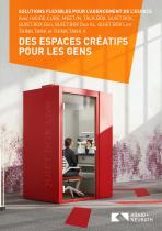 SOLUTIONS FLEXIBLES POUR L’AGENCEMENT DE L’ESPACE