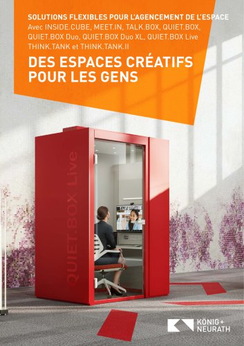 SOLUTIONS FLEXIBLES POUR L’AGENCEMENT DE L’ESPACE