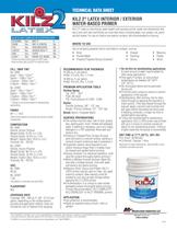 KILZ 2®  LATEX INTERIOR / EXTERIOR WATER-BASED PRIMER