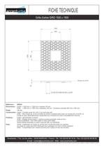 GIRO Grille d'arbre 1500 x 1500 - 1