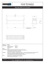 VARIO Banquette avec accoudoirs - 1