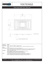 ZOOM Grille d'arbre 1200 x 2000 motif - 1