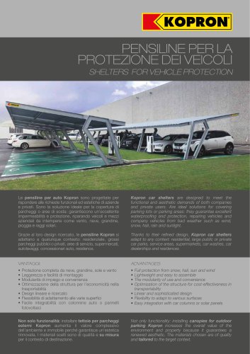 SHELTERS FOR VEHICLE PROTECTION