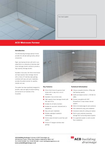 Wetroom Former