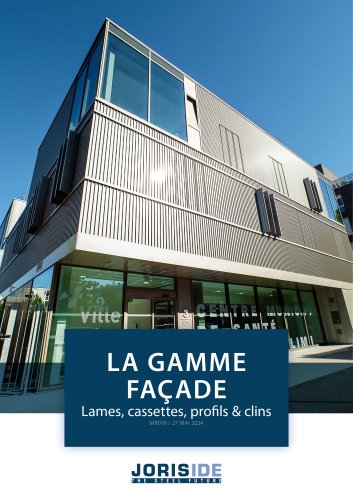 LA GAMME FAÇADE