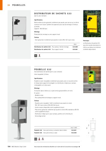 ABES Poubelle 533
