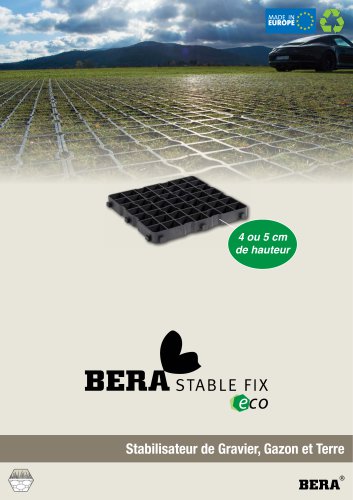 BERA Stable Fix Eco - EPD Certified
