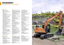 Pelles sur Chenilles Série E - CX130E/CX160E/CX180E-9