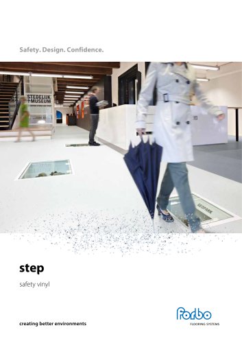 Step safety vinyl