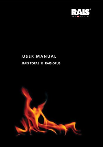 User manual RAIS TOPAS & RAIS OPUS