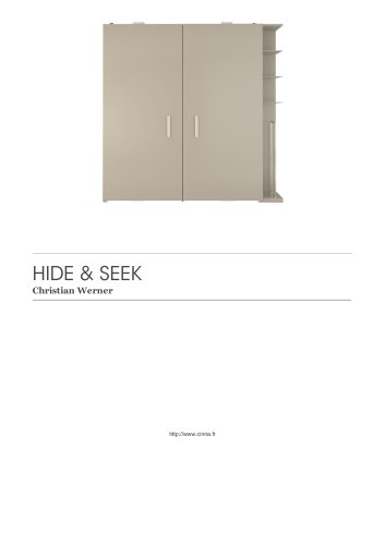 Hide & Seek _ Christian Werner - Cinna