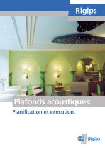 Plafonds acoustiques - 1