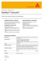 Sikaflex® Fixotuile® - 1