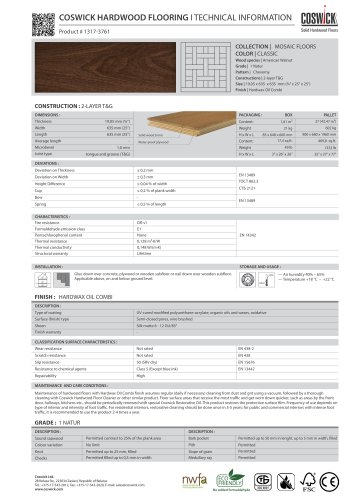 COSWICK HARDWOOD FLOORING