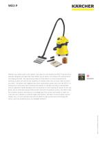 WD3 P WET AND DRY VACUUM CLEANER