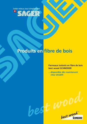 Produits en fi bre de bois