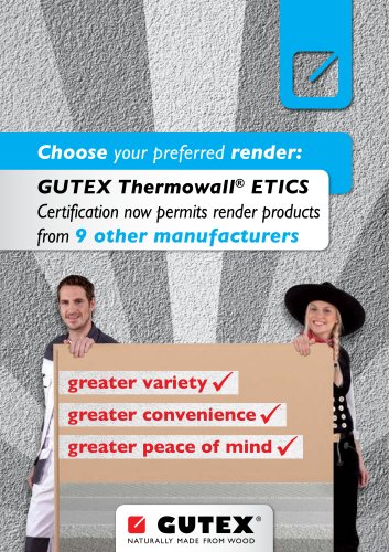 GUTEX Thermowall® ETICS