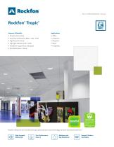 rockfon-tropic-datasheet