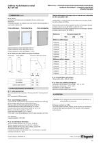 Coffrets de distribution métal XL³ HP 160-2