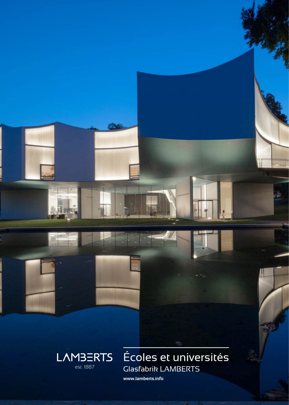 LAMBERTS Projets: &Eacute;coles et universit&eacute;s - Glasfabrik Lamberts GmbH & Co. KG 