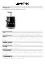Centrifugeuse - SJF01BLEU - SMEG