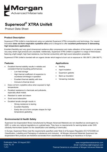 Superwool® XTRA Unifelt