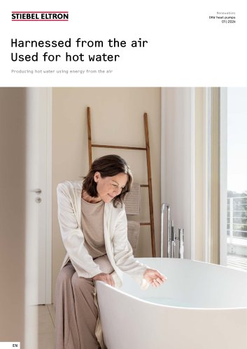 DHW Heat Pumps | Product Group Brochure 2024