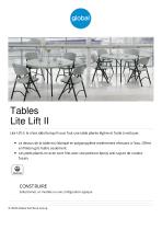 Lite Lift II Tables