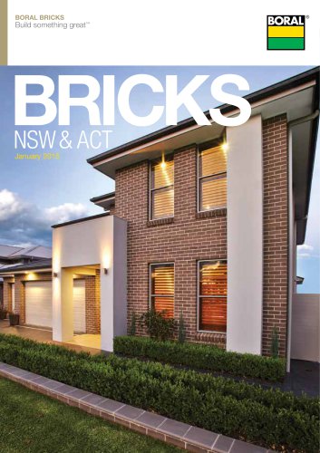 BORAL BRICKS - NSW & ACT