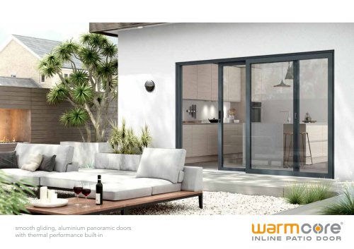 warmcore INLINE PATIO DOOR